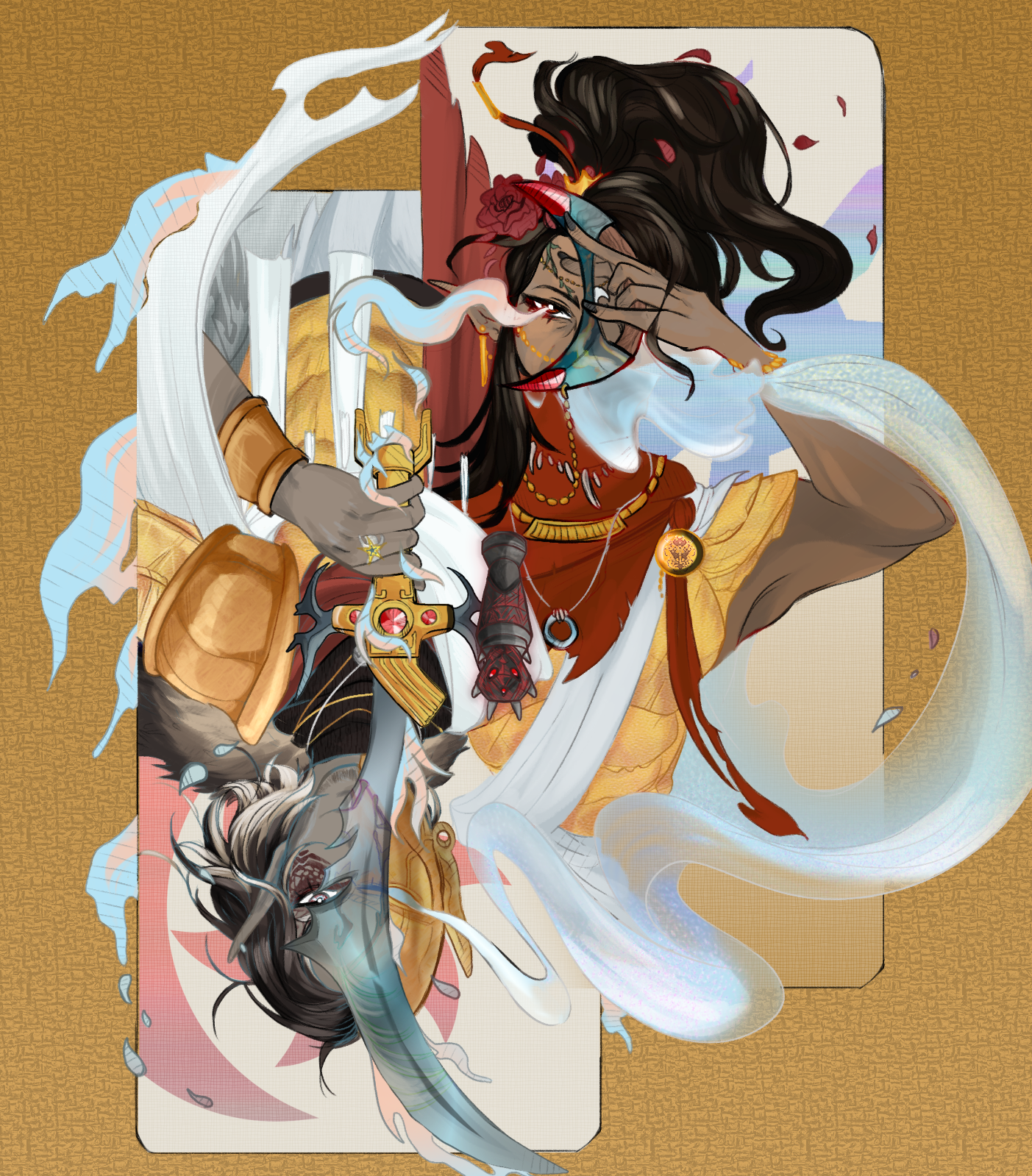 In The Balance (Z)
Keywords: gift;oc;morrowind;the elder scrolls;ziril