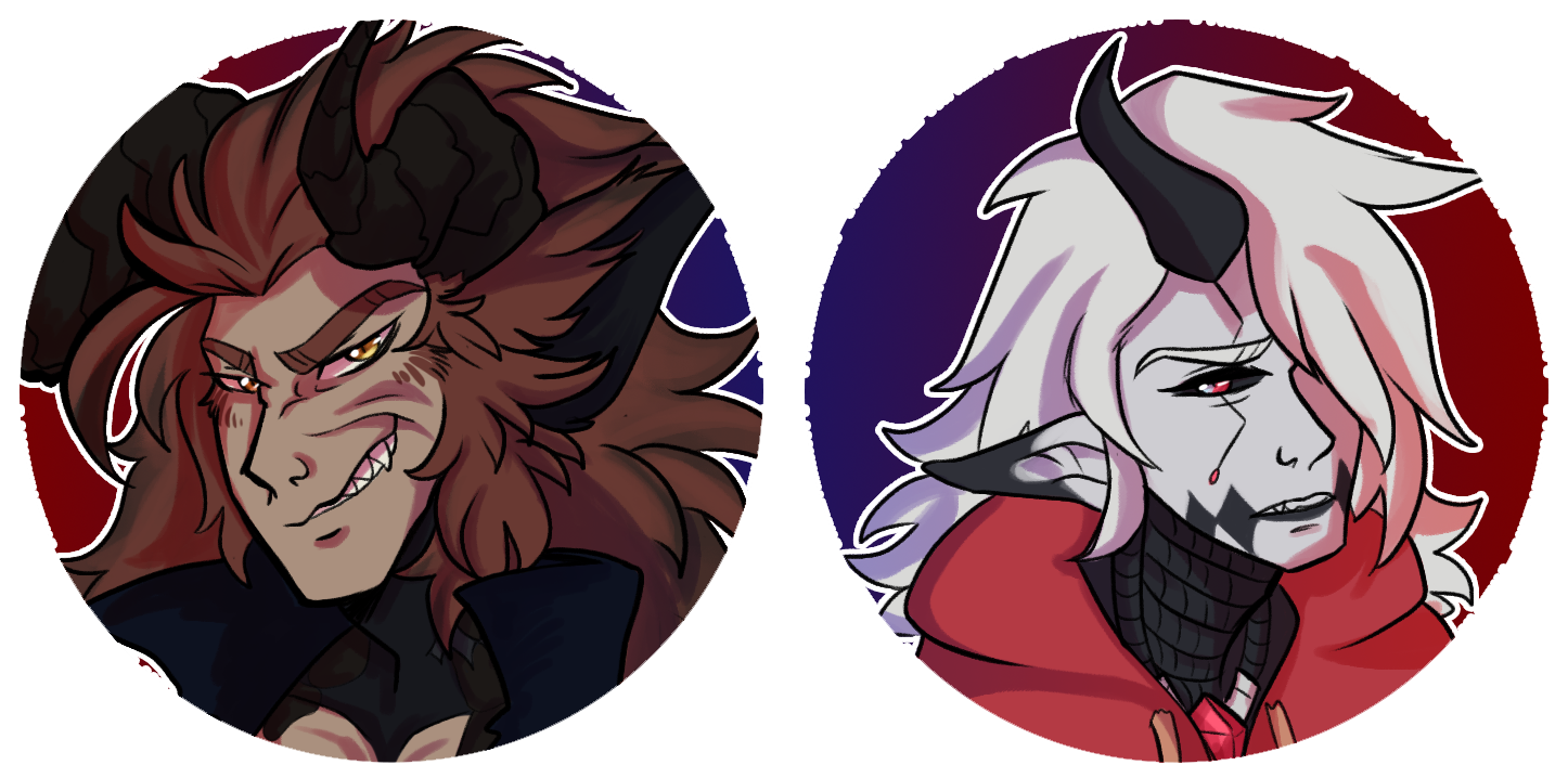 Rathas and Nero icons (v1)
Keywords: oc;starbound;nero;gift