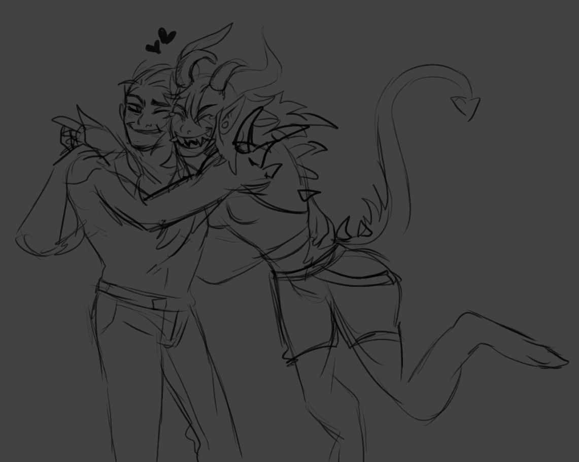 You're The Greatest Gift I've Ever Been Given
Keywords: oc;starbound;etna;percival